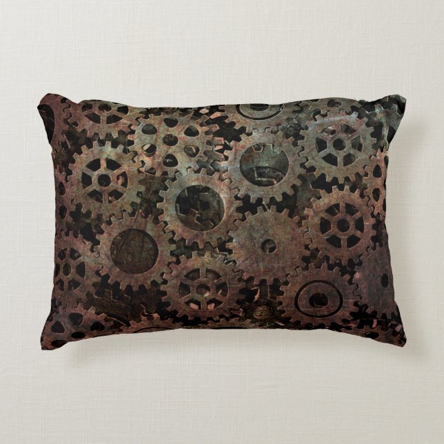 Texture sample background abstract accent pillow (Front)