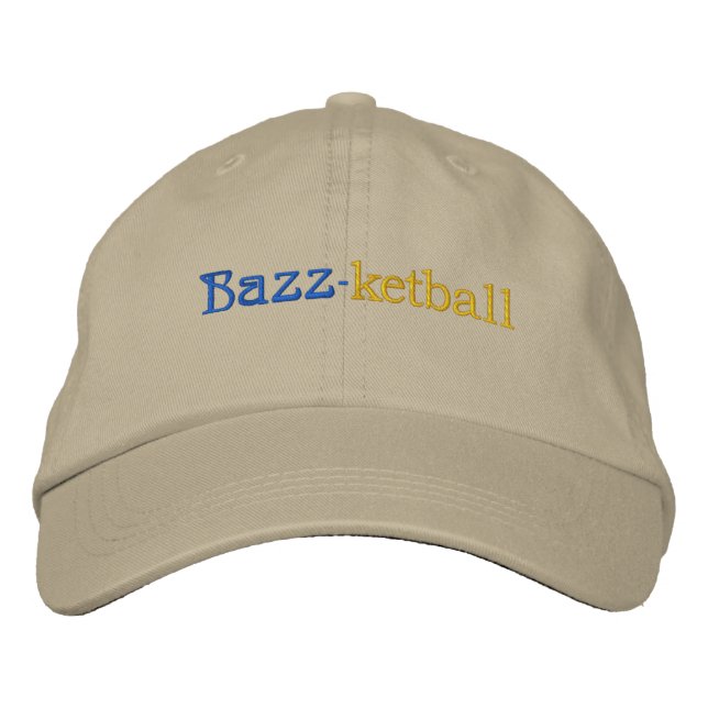 Texture & Team Spirit_Bazz-ketball Embroidered Hat (Front)
