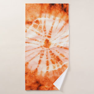 Texture tie dyed fabric for background bath towel