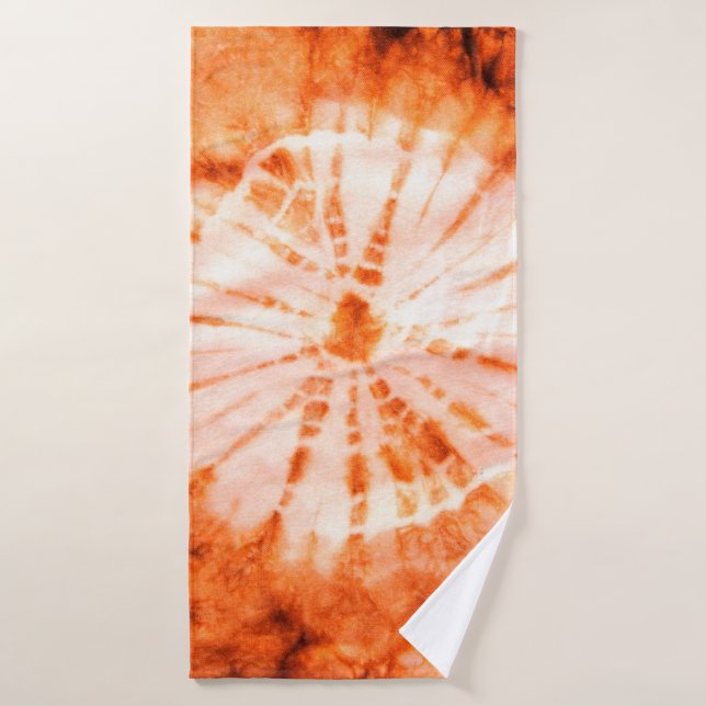 Texture tie dyed fabric for background bath towel (Bath Towel)