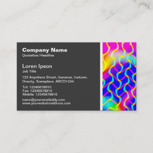 Texture Tone - Fractal Abstract Business Card