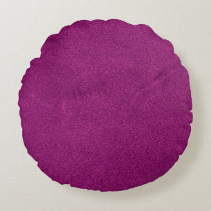 Texture velvet color texture round pillow
