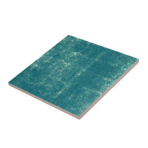 Texture Vintage Chic Teal Green Pattern Tile