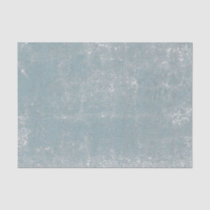 Texture Vintage Distressed Teal White Decoupage Tissue Paper