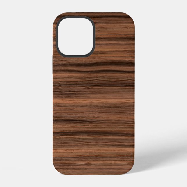 Texture wood grain structure iPhone case (Back)