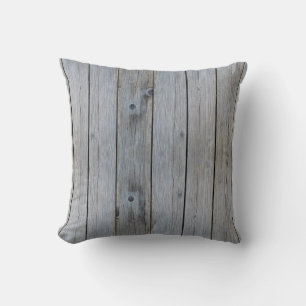 Texture wood grain structure throw pillow