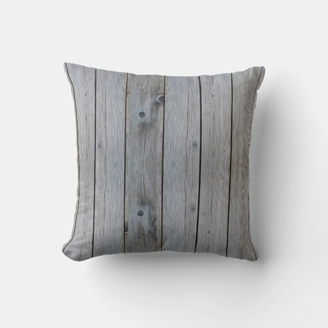 Texture wood grain structure throw pillow (Front)