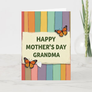 Textured Affection Mothers Day Card
