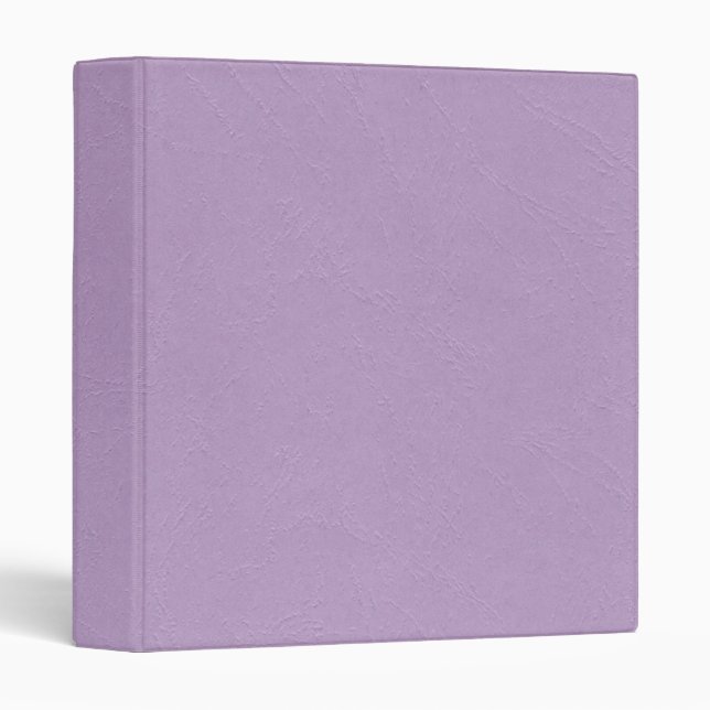 Textured Appearance Light Purple Colour Binder (Front/Spine)