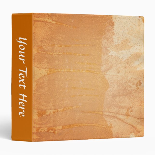 Textured background binder (Front/Spine)