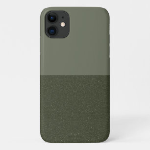 Textured Bottom Moss Green iPhone 11 Case (Custom)
