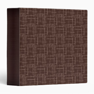 Textured brown.  binder