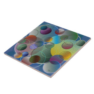 Textured Bubbles Tile