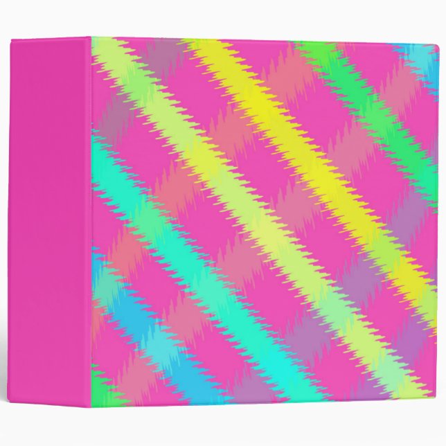 Textured Check Binder (Front/Spine)
