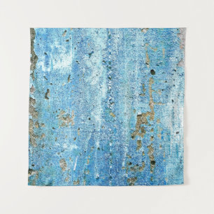 Textured concrete wall, rust stains. tapestry
