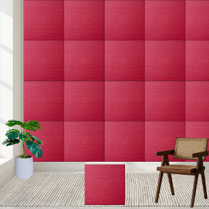 Textured Crimson Ceramic Tile Style 2