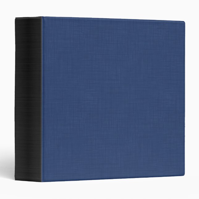 Textured dark Blue  Binder (Front/Spine)