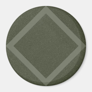 Textured Diamond Moss Green Magnet