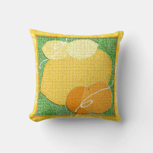 Textured Fruit Pillows