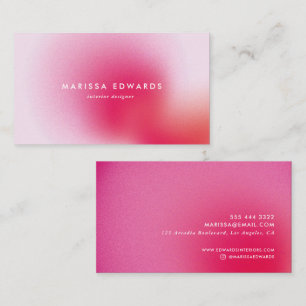 Textured Gradient Business Card