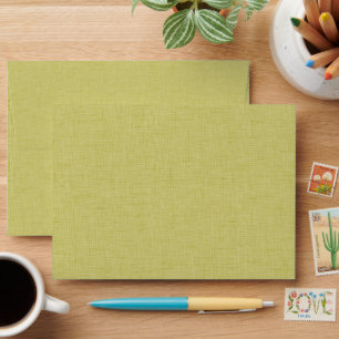 Textured green love envelope