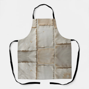 Textured Handmade Paper Flat Lay Apron