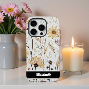 Textured Impasto Abstract Smartphone  iPhone 16 Pro Case