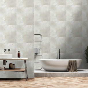 Textured Ivory Paint Strokes Wallpaper