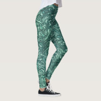 Textured jade and cyanish green shades