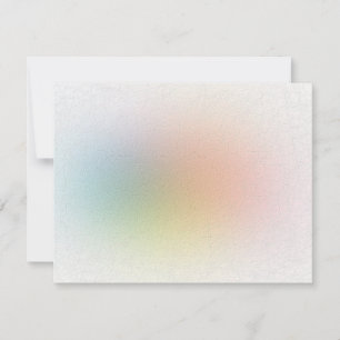 Textured Look Abstract Colourful Blank Modern Card