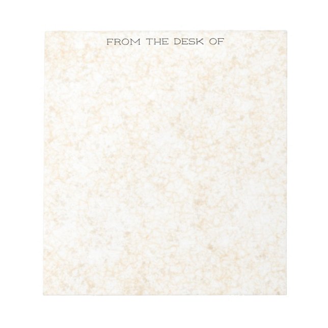 Textured-look Notepad (Front)