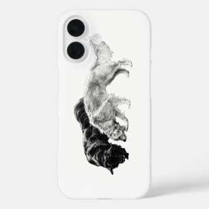 Textured Loyalty in Motion iPhone 16 Case