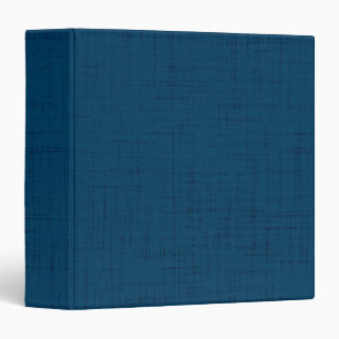 Textured Marine Dark Blue  Binder