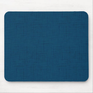 Textured Marine Dark Blue Mouse Pad