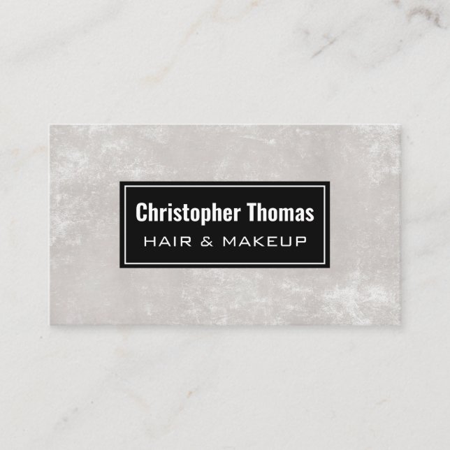 Textured Modern Business Card (Front)