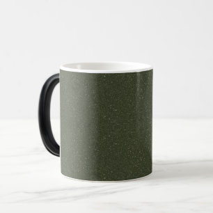 Textured Moss Green Ceramic Mug – Customizable