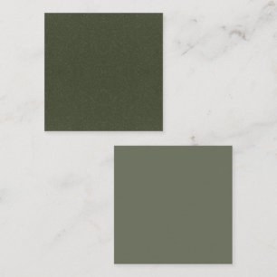 Textured Moss Green Custom Insert Card