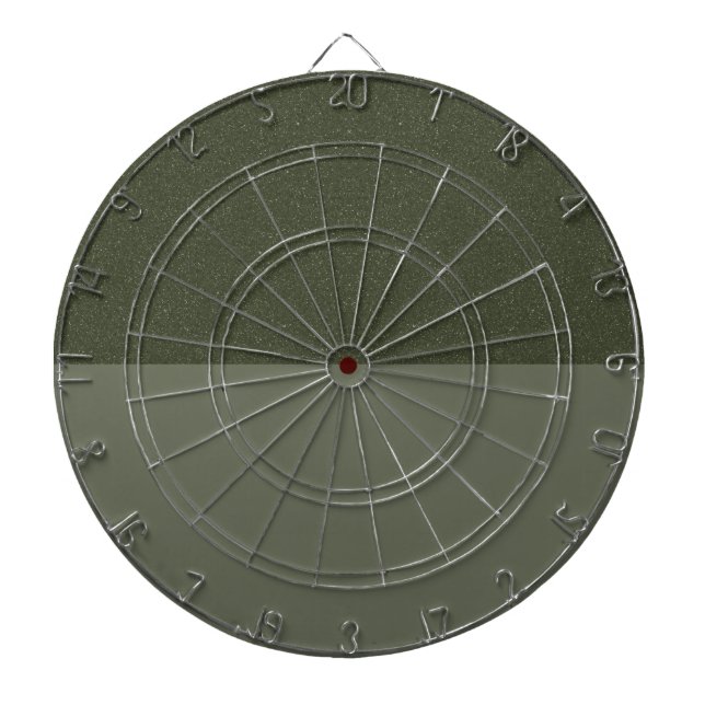 Textured Moss Green Dartboard – Split Design (Front)