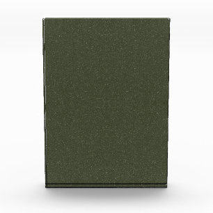 Textured Moss Green Photo Block – Customizable
