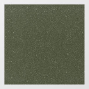 Textured Moss Green Window Cling – Customizable