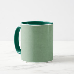 Textured muted green. mug