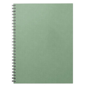 Textured muted green. notebook