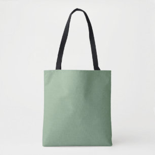Textured muted green. tote bag