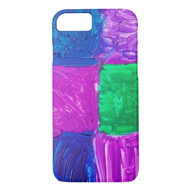 textured paint tiles Case-Mate iPhone case (Back)