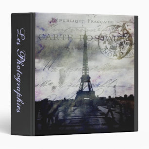 Textured Paris Les Photographies 1.5" Photo Album Binder