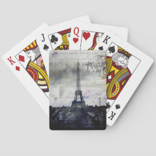 Textured Paris Playing Cards