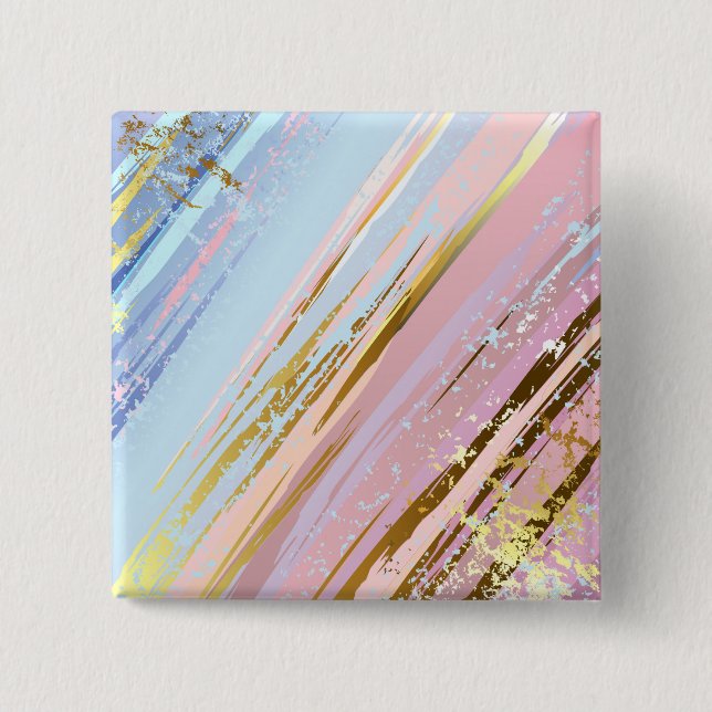 Textured Pink Background 2 Inch Square Button (Front)