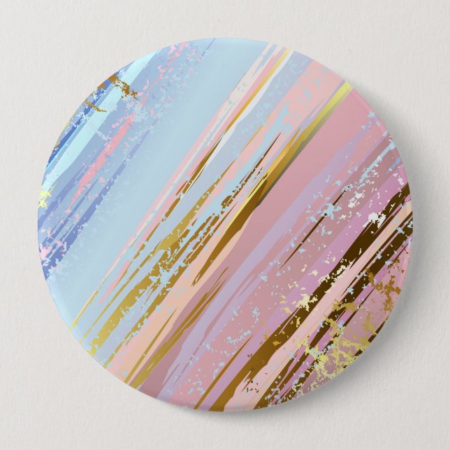 Textured Pink Background 4 Inch Round Button (Front)