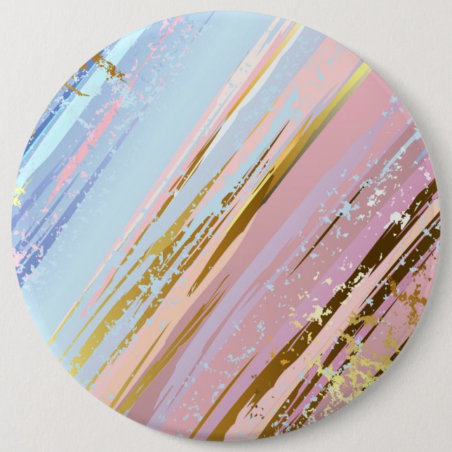 Textured Pink Background 6 Inch Round Button (Front)