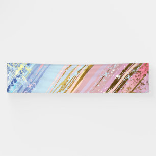 Textured Pink Background Banner